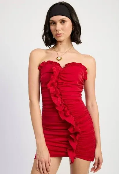 RUCHED HOLIDAY MINI