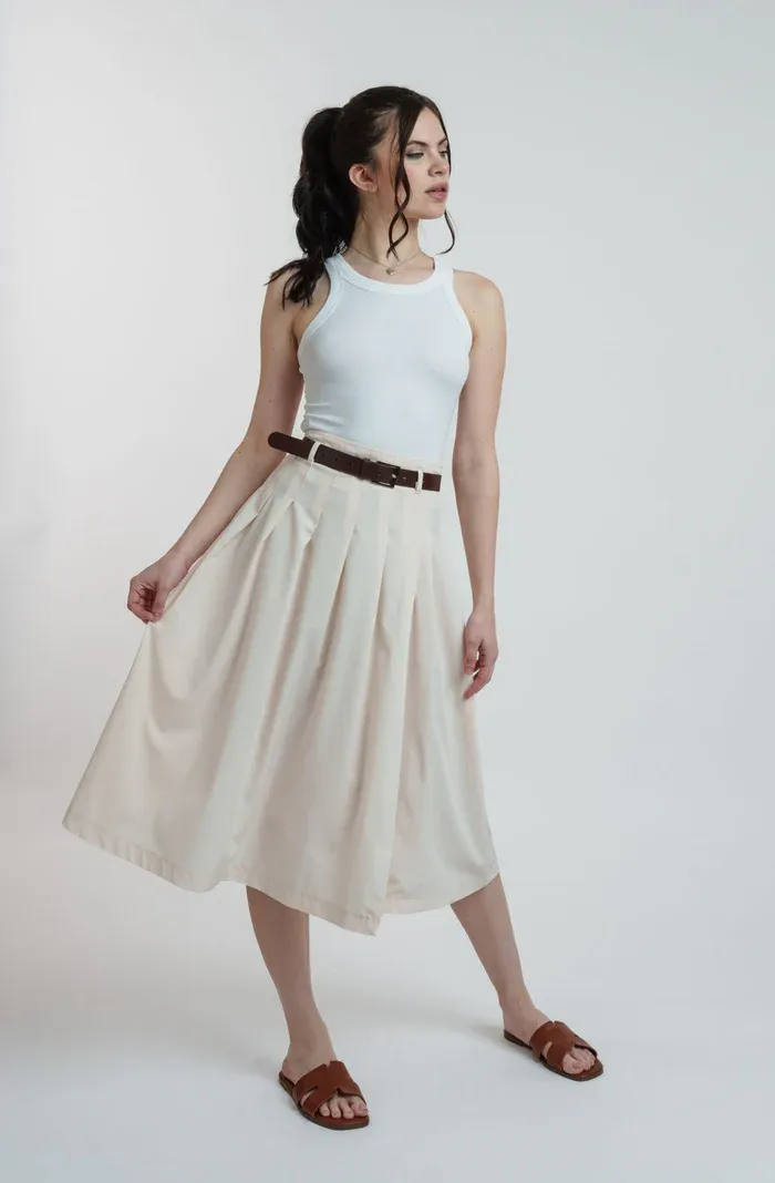 SKIRT WITH BELT