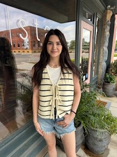 STRIPED VEST