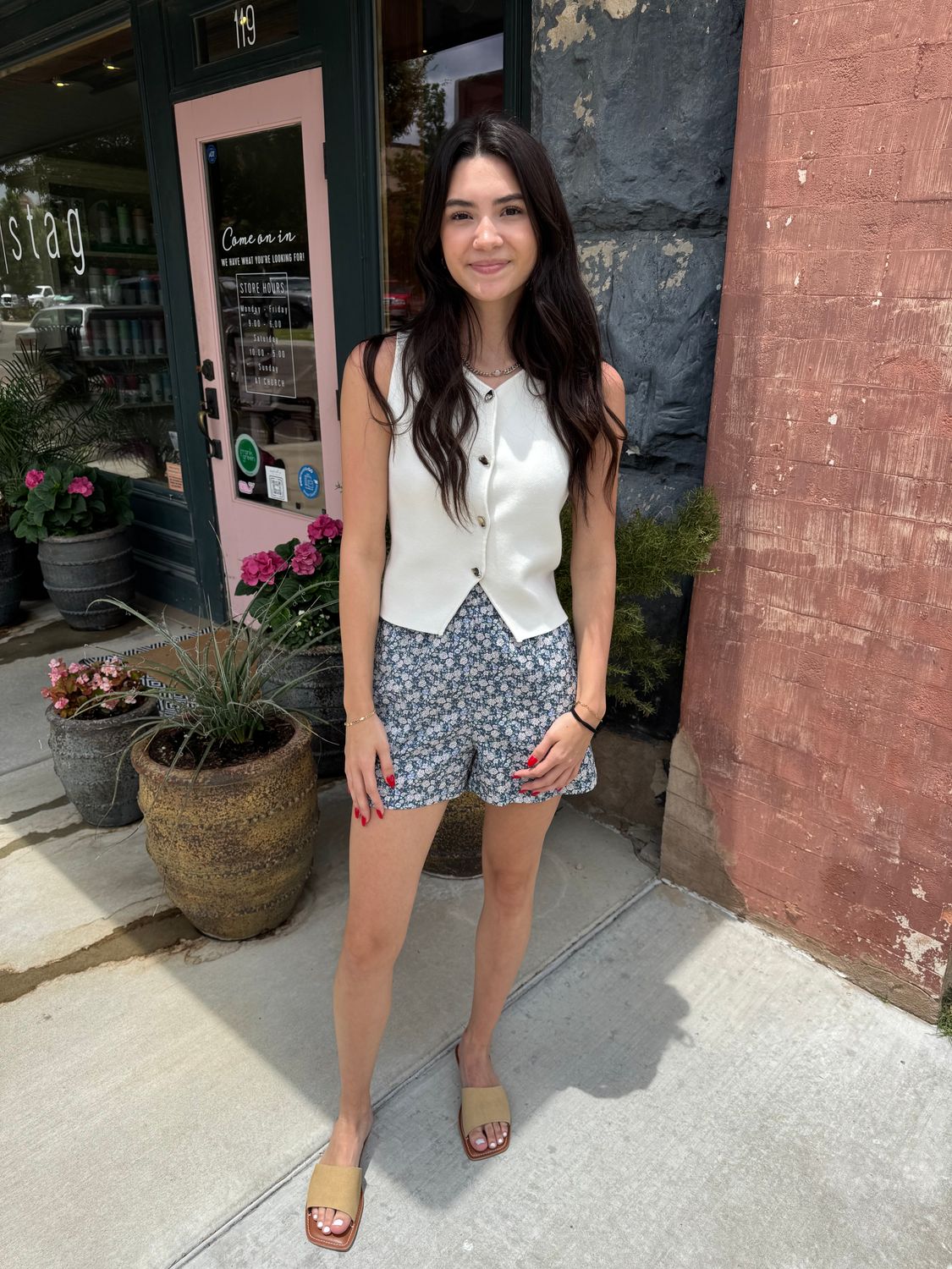 FLORAL SHORTS