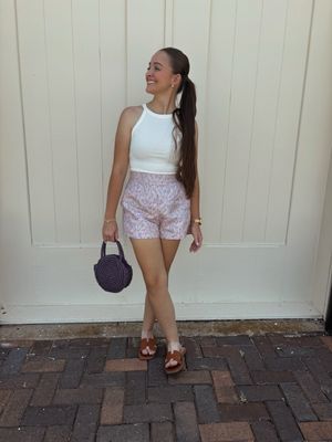 LUCCA LAVENDER SHORTS