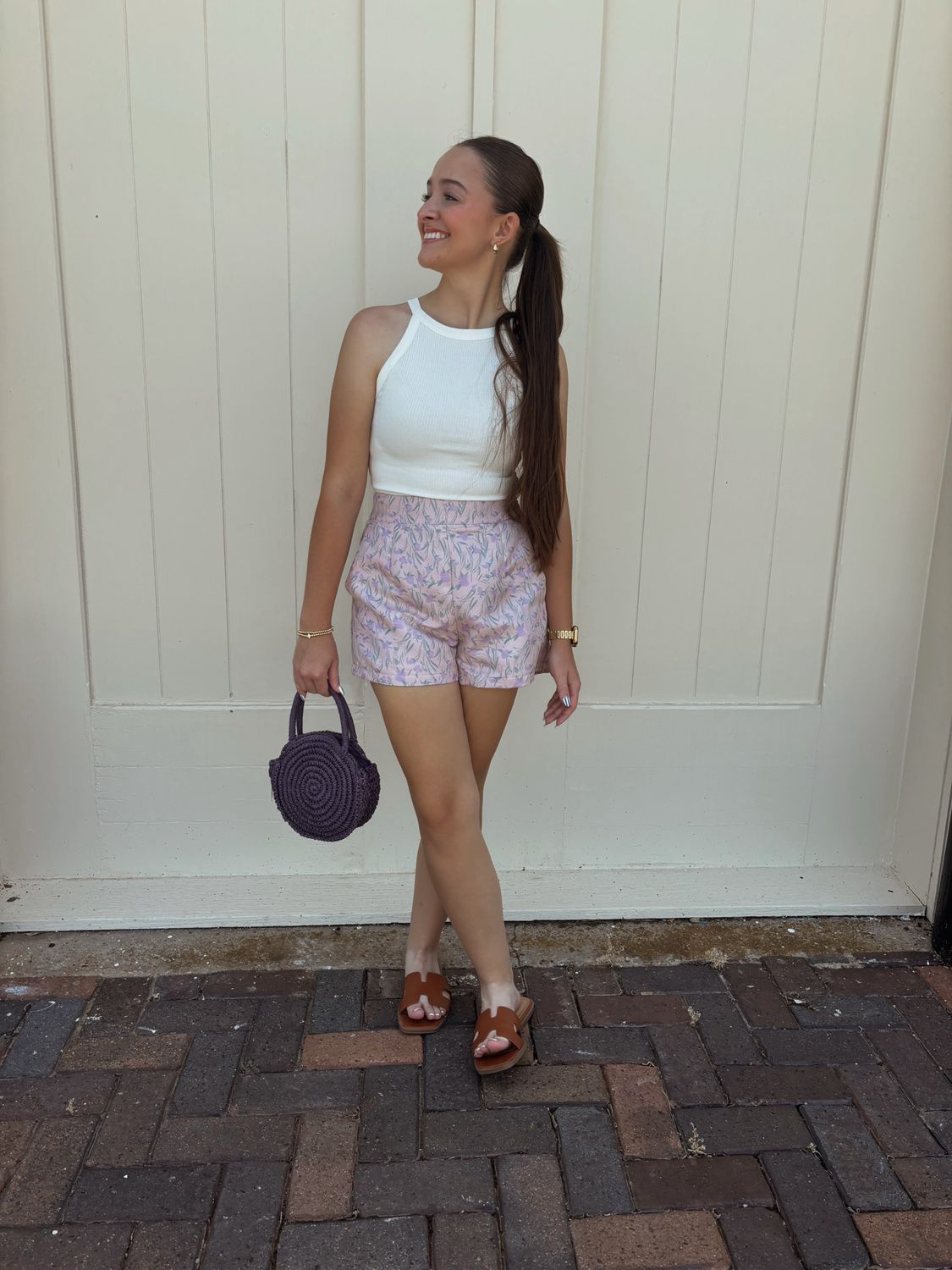 LUCCA LAVENDER SHORTS