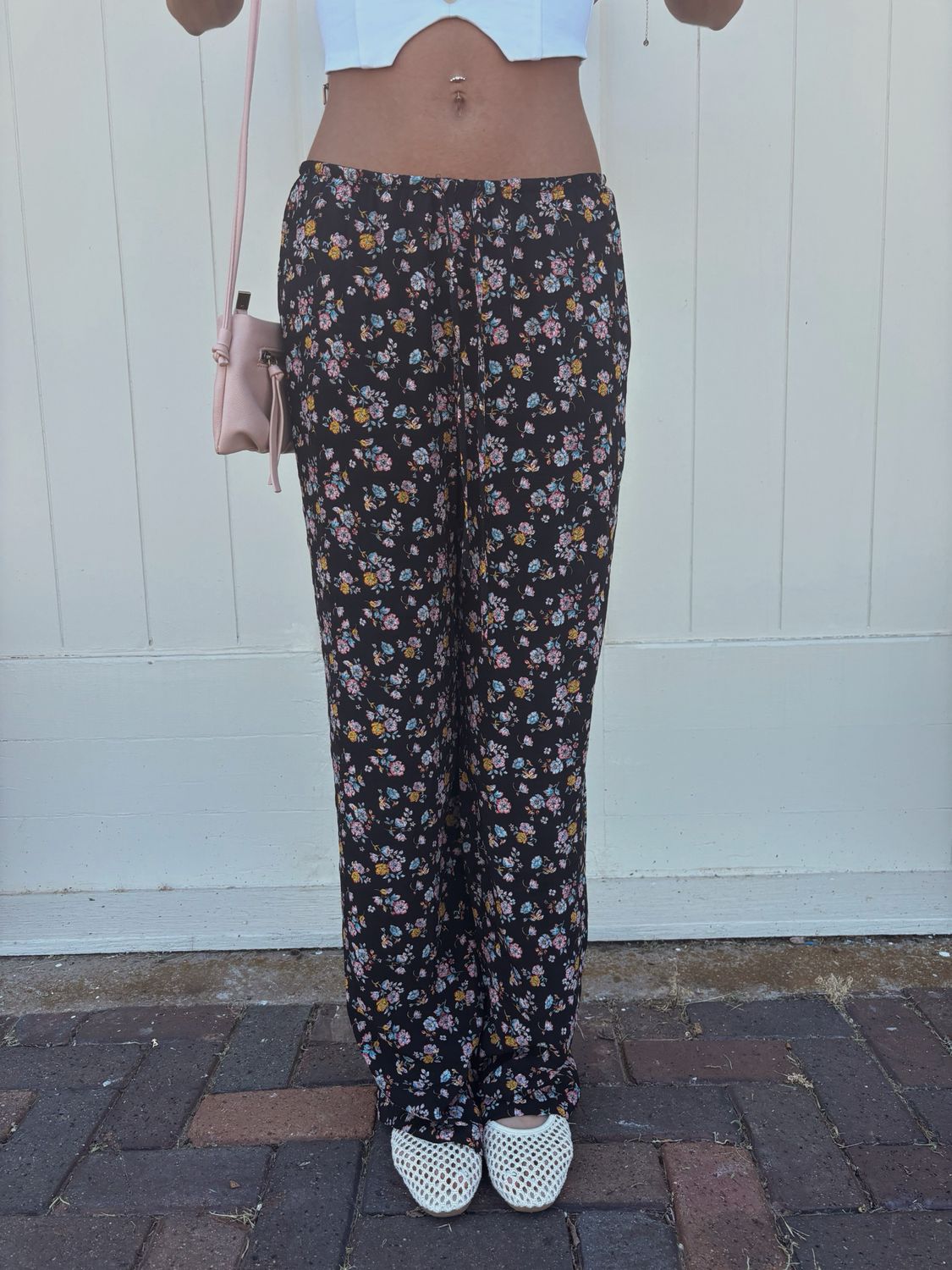COURTNEY FLORAL PANTS 
