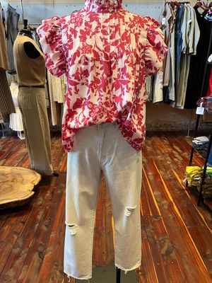 ELLA BUTTON BLOUSE 