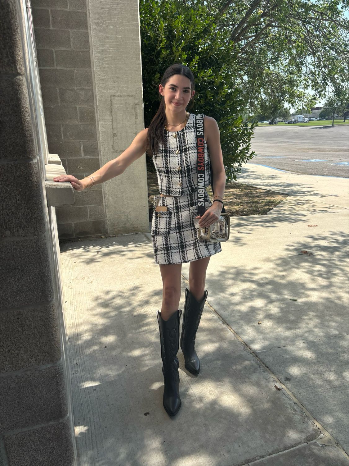 TWEED MINI SKIRT