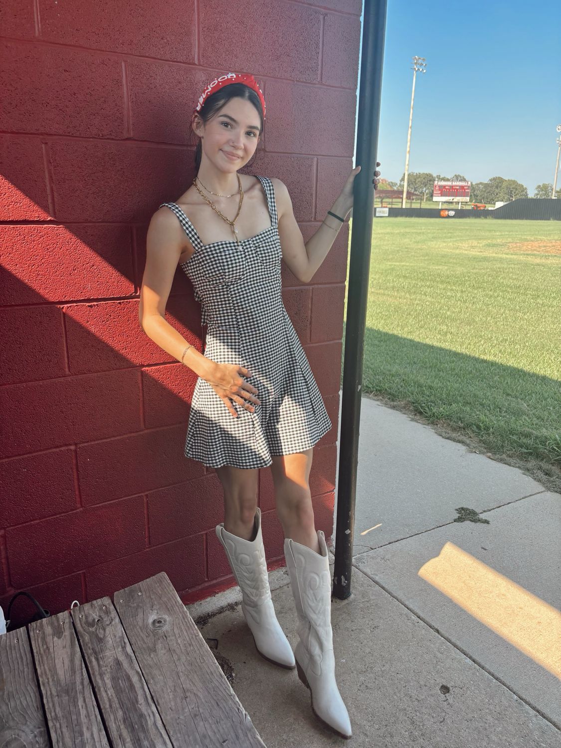 GINGHAM DRESS