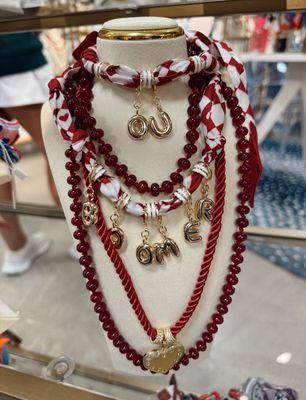 heart rope necklace