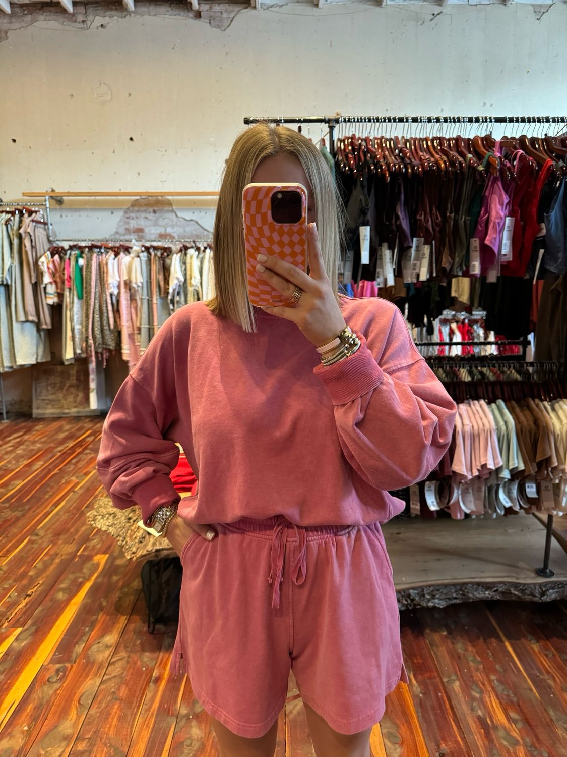 FRENCH TERRY TOP