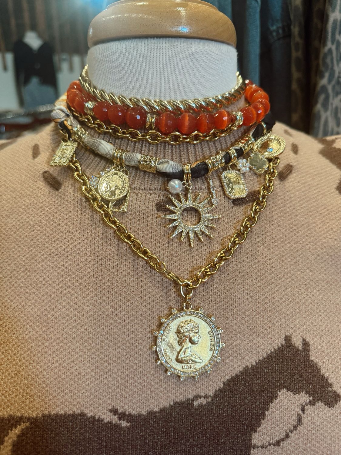 XL COIN NECKLACE