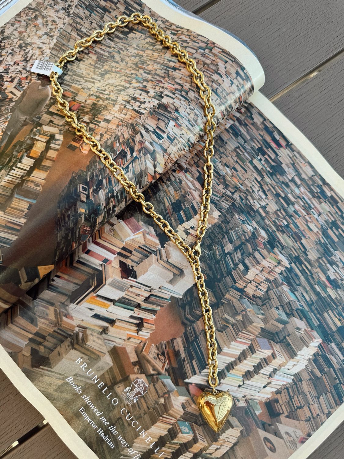 XL HEART NECKLACE