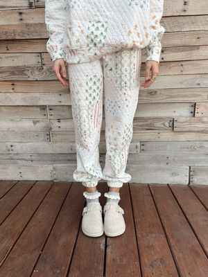 QUILTED JOGGERS
