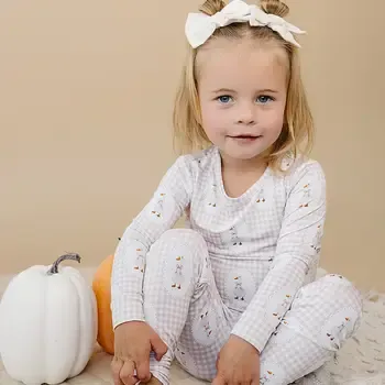 GINGHAM + GOOSE 2 PIECE