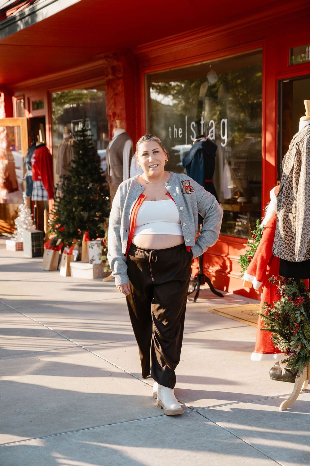 SATIN PANTS ESPRESSO