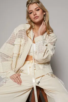 CROCHET JACKET
