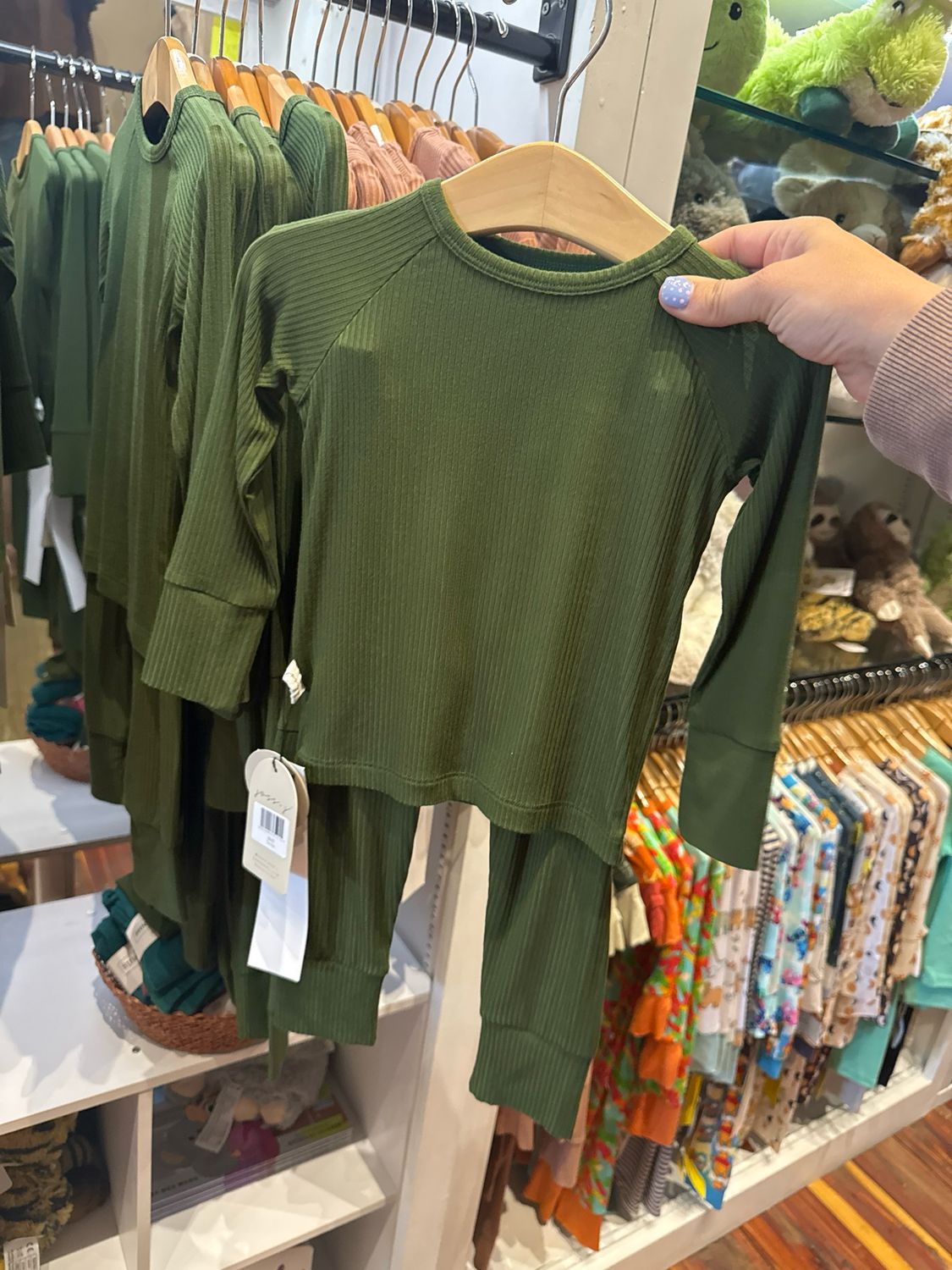 GREEN BAMBOO SET LS