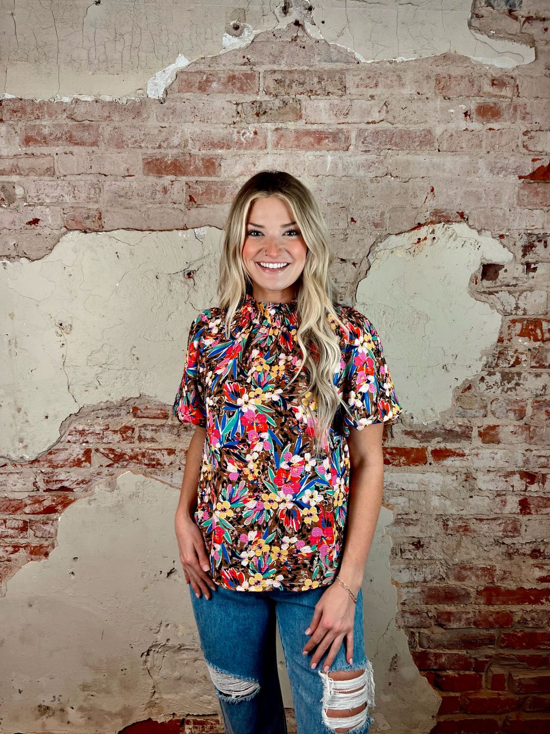 JANE BUTTON BLOUSE