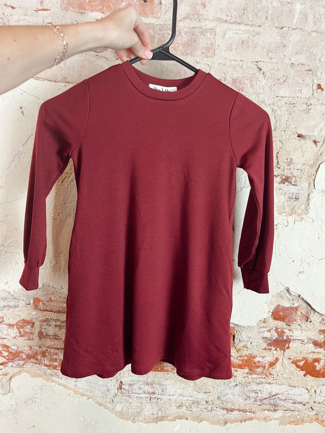 M&amp;M GIRLS OXBLOOD