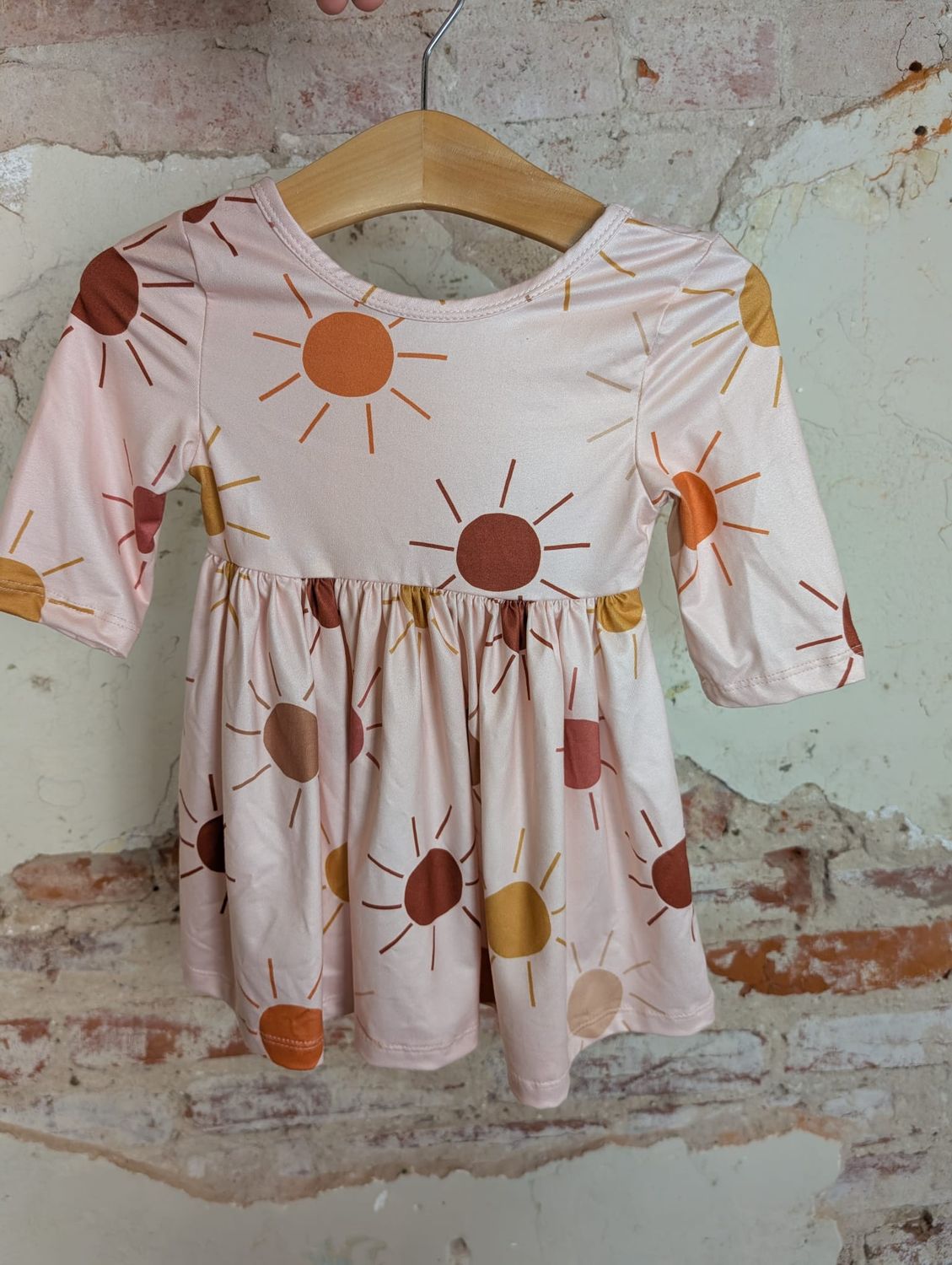 TWIRL DRESS GOLDEN HOUR