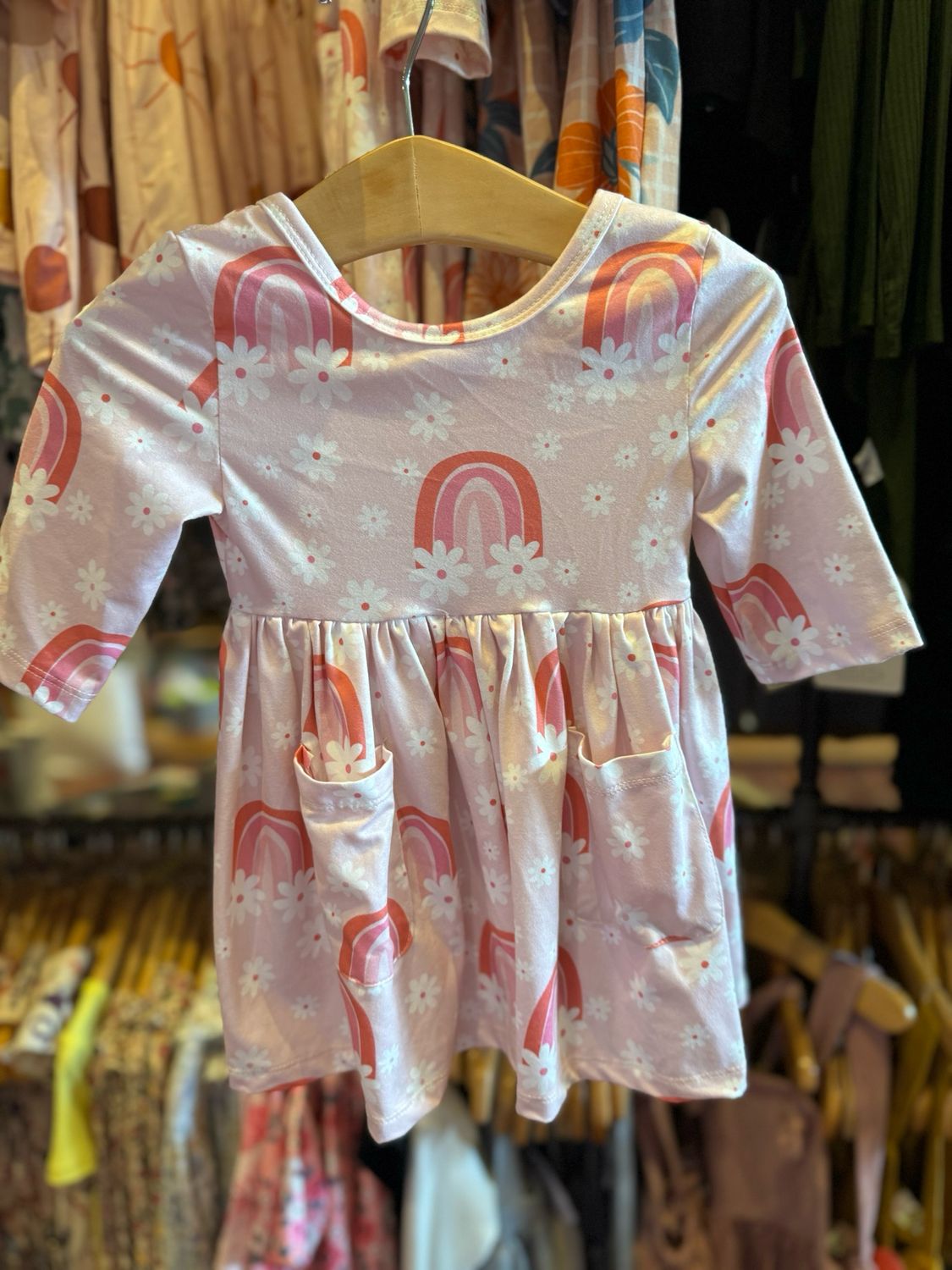 POCKET TWIRL DRESS FUN &amp; FLOWERS 