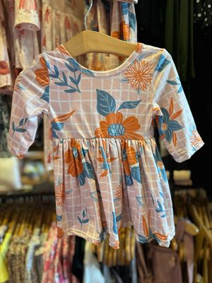 TWIRL DRESS MARIGOLD