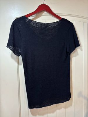 SCOOP NECK BLACK