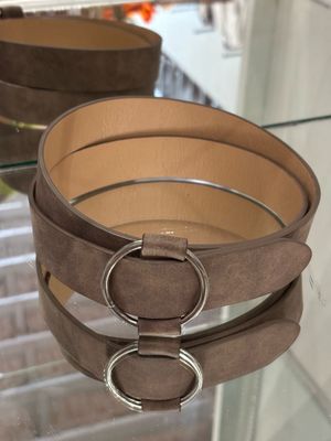 CIRCLE BUCKLE BELT