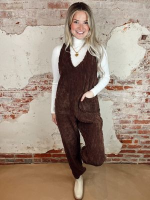 CORDUROY JUMPSUIT