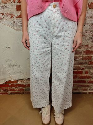 FLORAL PANTS