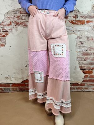 FLORAL PATCH STRAIGHT