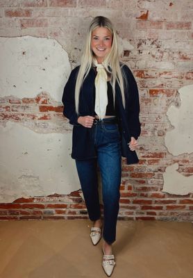 DENIM BUTTON DOWN 