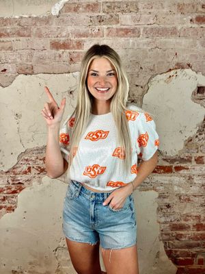 SEQUIN REPEATER CROP OU/OSU