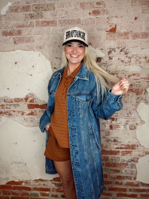 LONG TRUCKER JACKET