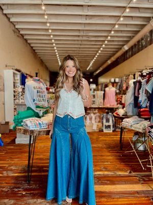WIDE LEG JEANS