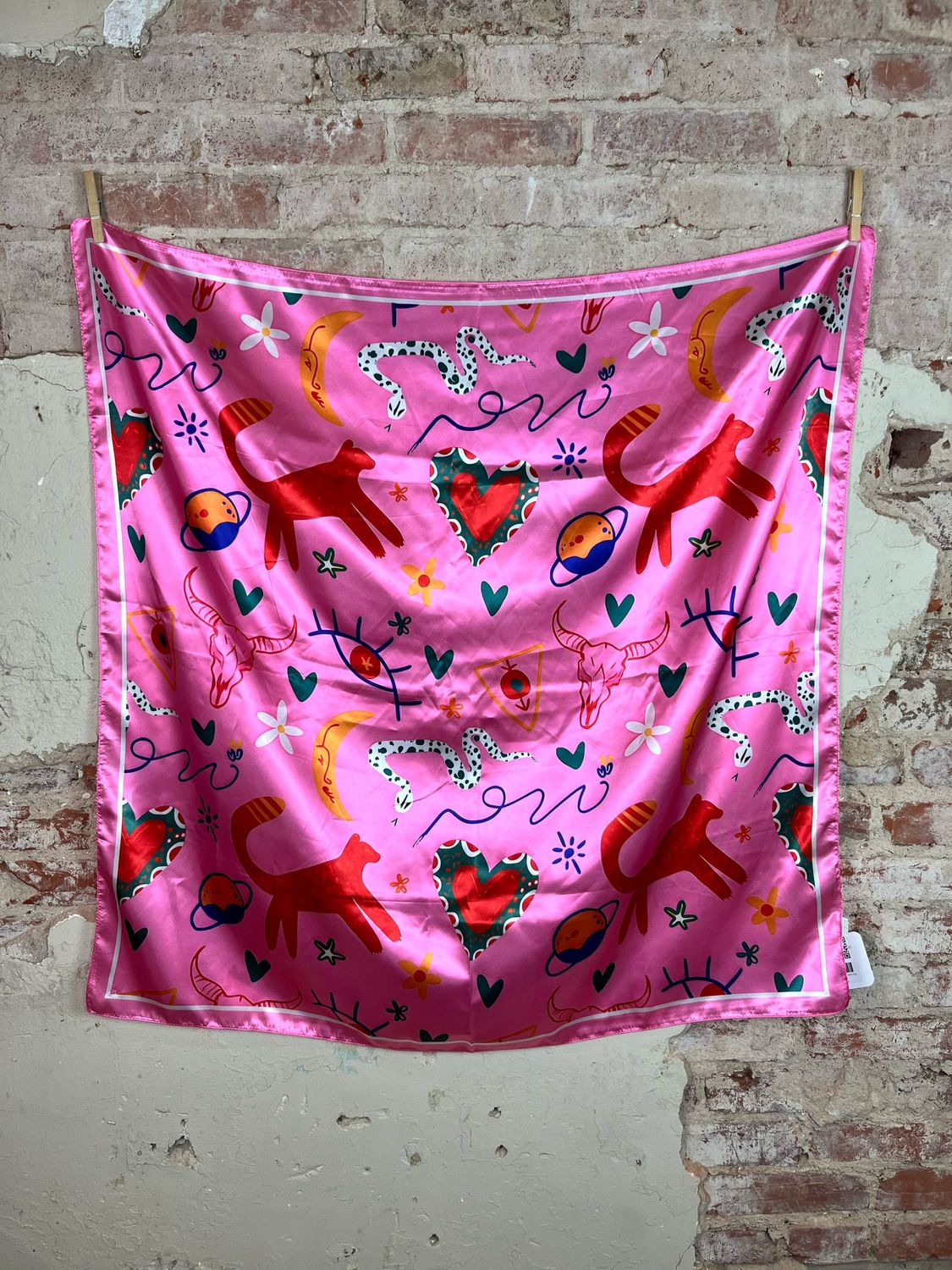 COWBOY COLLAGE WILD RAG