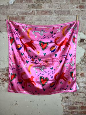 COWBOY COLLAGE WILD RAG