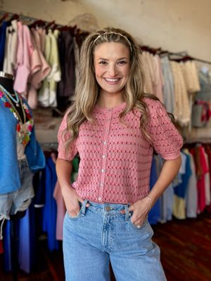 PUFF SLV SWEATER