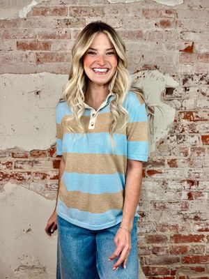 SWEATER KNIT POLO