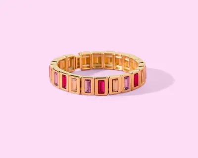 THE STAG ARDMORE, OK PINKS AND PURPLES BRACELET
