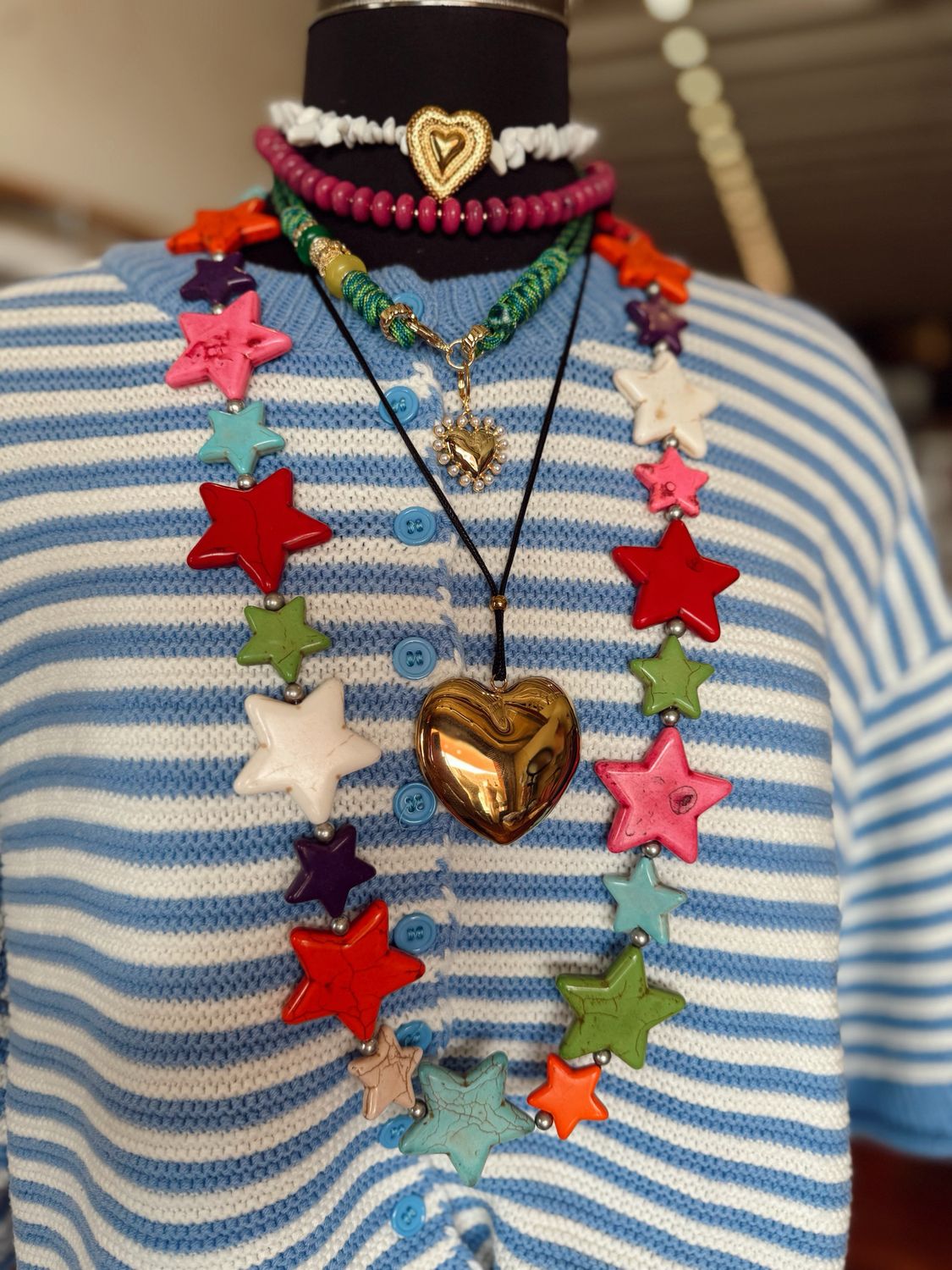 RAINBOW STAR NECKLACE