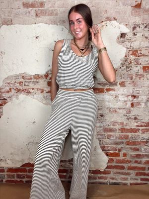 STRIPED FRENCH TERRY