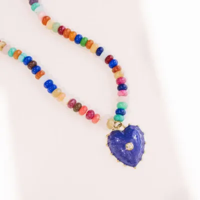 COSMIC CANDY HEART NECKLACE