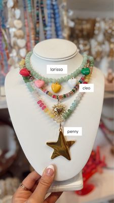PENNY BEADED STAR