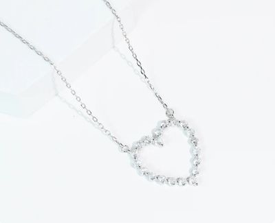 SPARKLE HEART NECKLACE