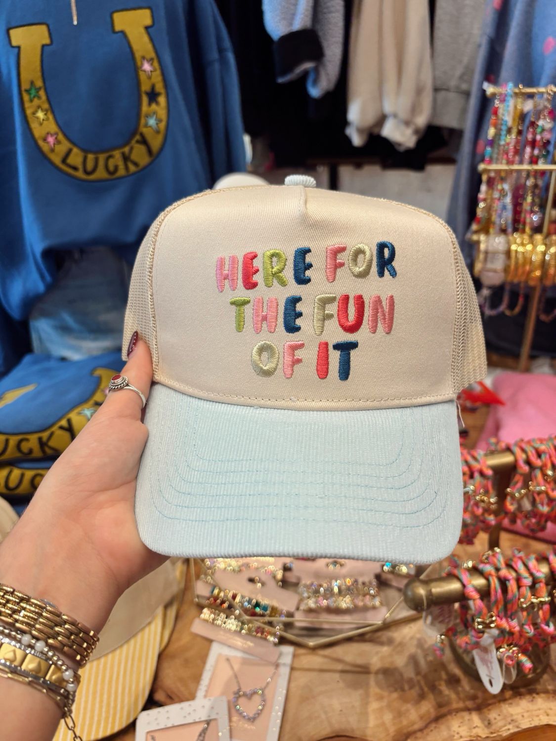 HERE FOR THE FUN OF IT TRUCKER