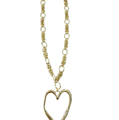 SIENNA GOLD W/JUMBO HEART