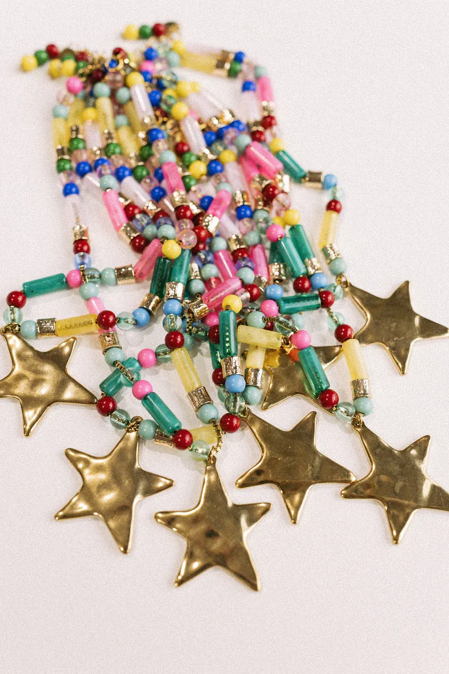 SUMMER STAR BEADED NECKLACE 