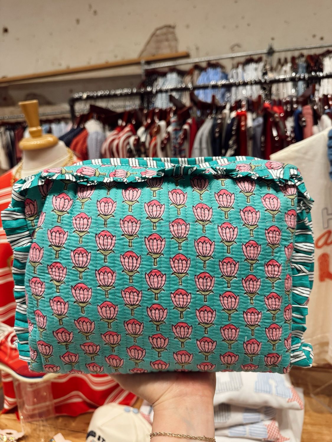BIBLE RUFFLE ZIP CASE