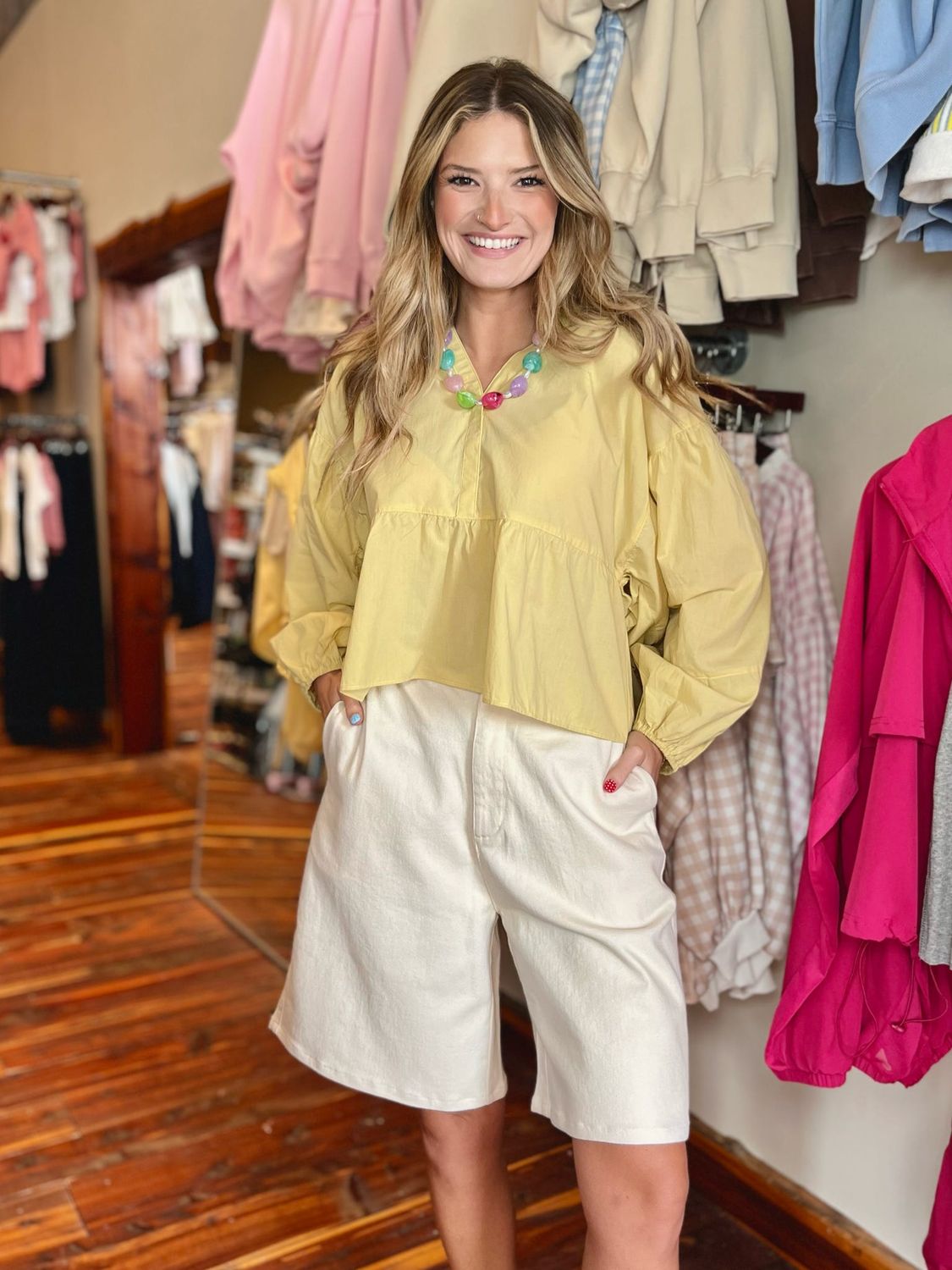 DAFFODIL DREAMS TOP
