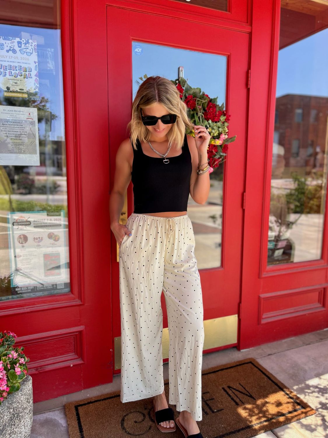 POLKA DOT PANTS
