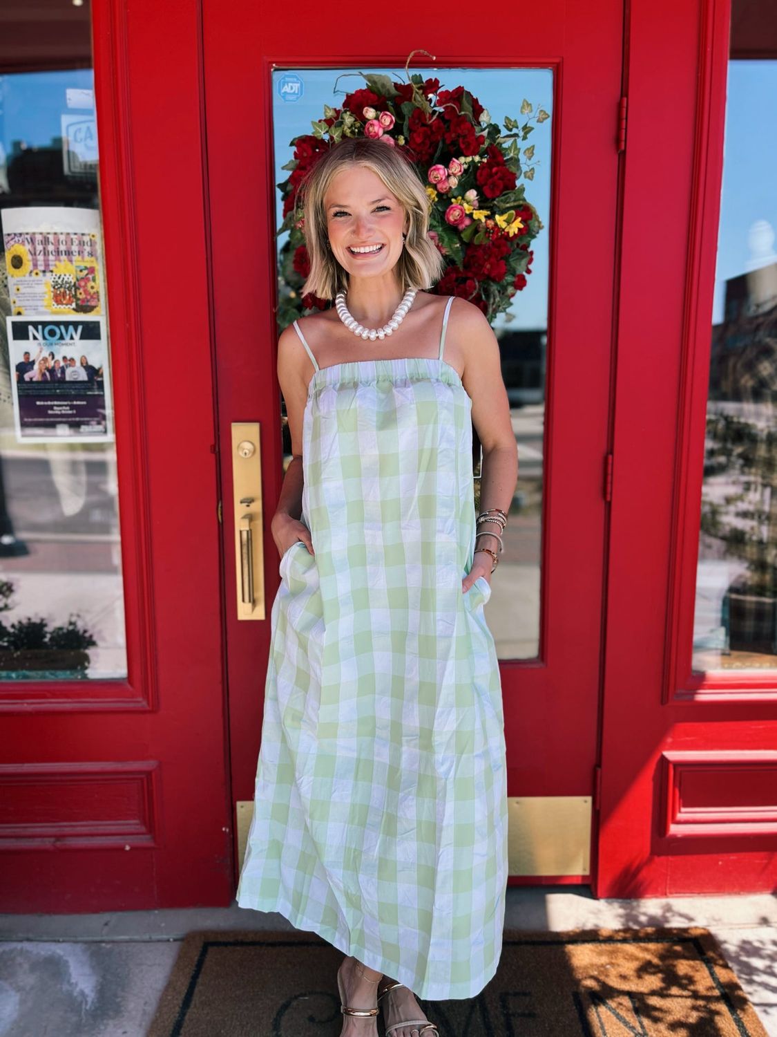 CLOVER MIDI DRESS